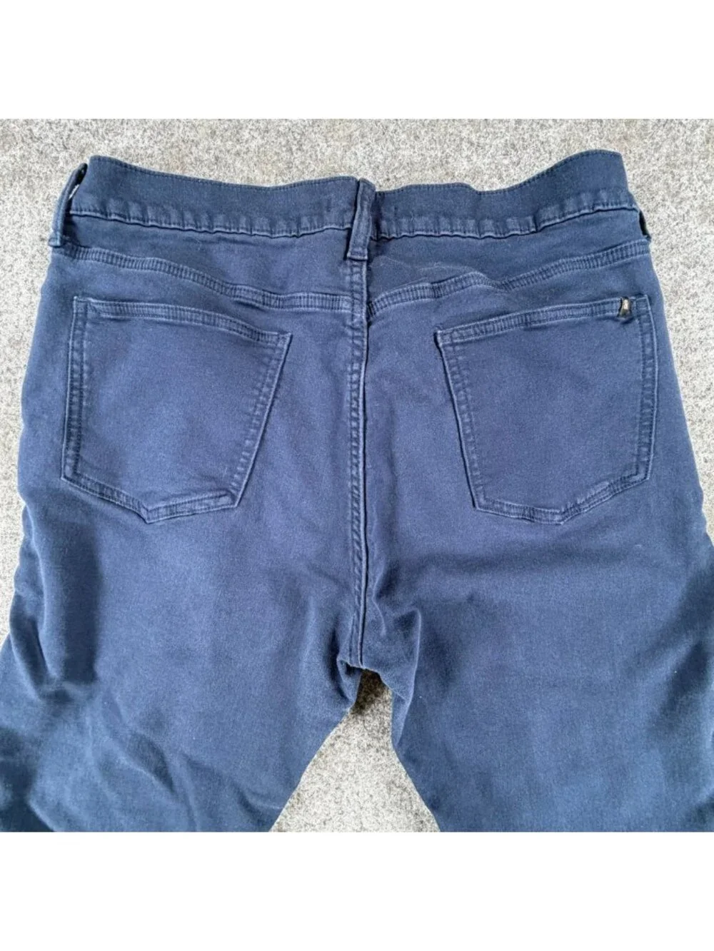 Banana Republic Chino Pants Mens 36x30 Blue‎ Stretch Straight Leg 5-Pockets